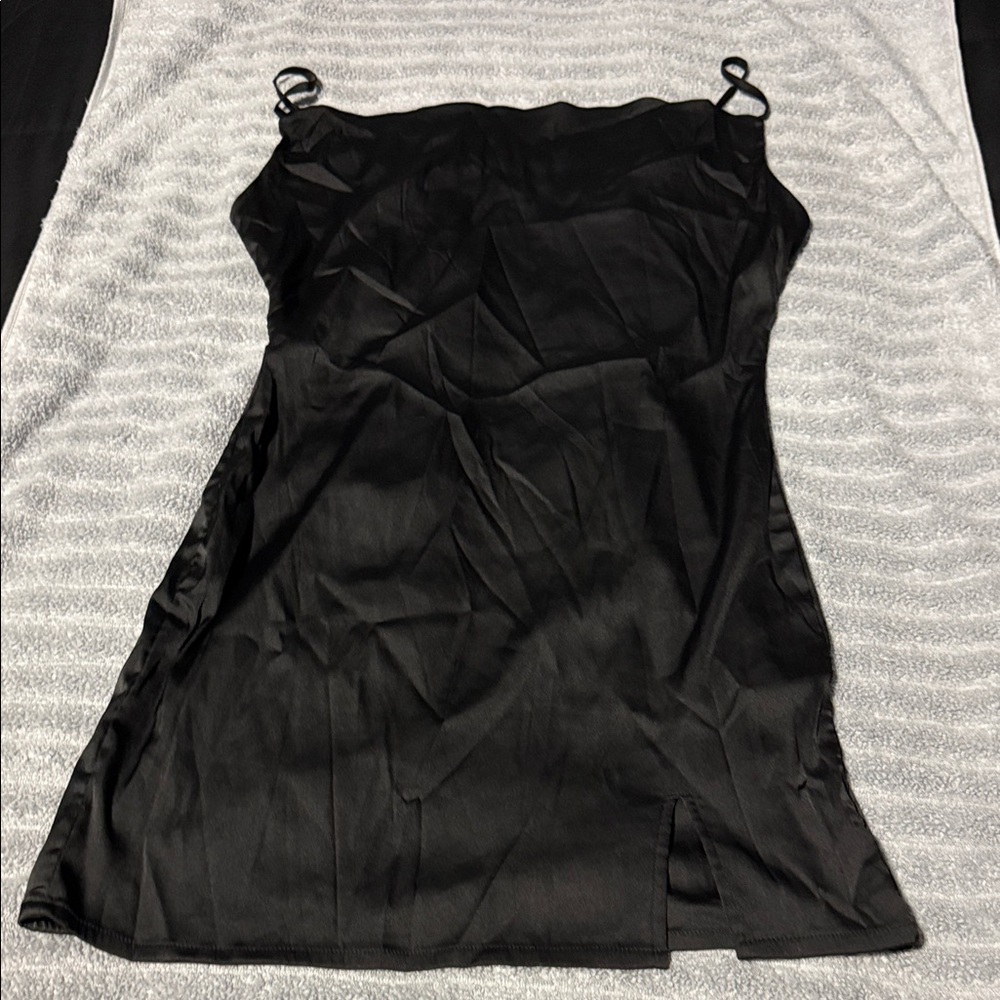 SHEIN Black Mini Dress